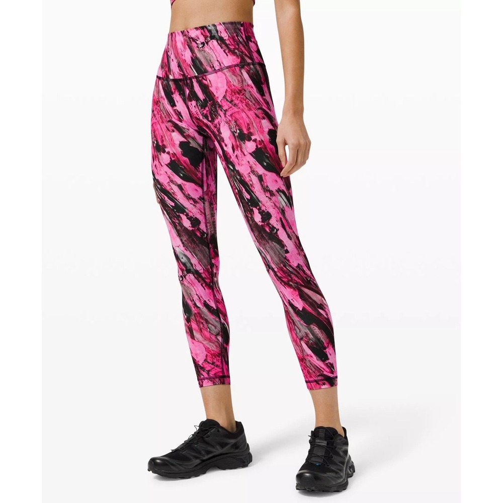 Lululemon Wunder Train High-Rise Tight Incentive Pink Refresh Multi
